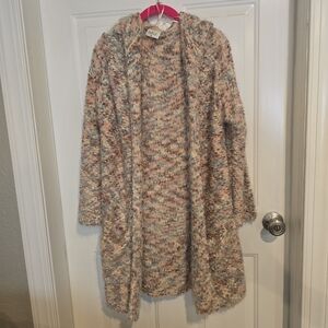 Cozy Multicolor Knit Cardigan